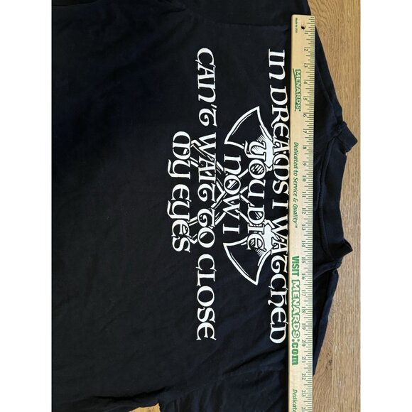 DARK PATH Size XXL T Shirt The Guardian Punk Hip Hop Grunge Gothic Streetwear - Picture 10 of 11
